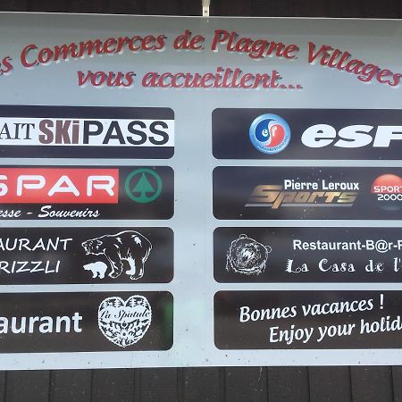 Appartement 5 Pers Plagne Village La Plagne Exteriör bild